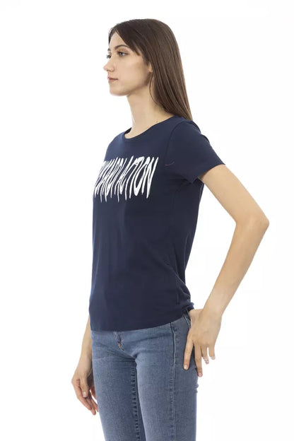 Trussardi Action T-Shirt Donna Cotone Blu