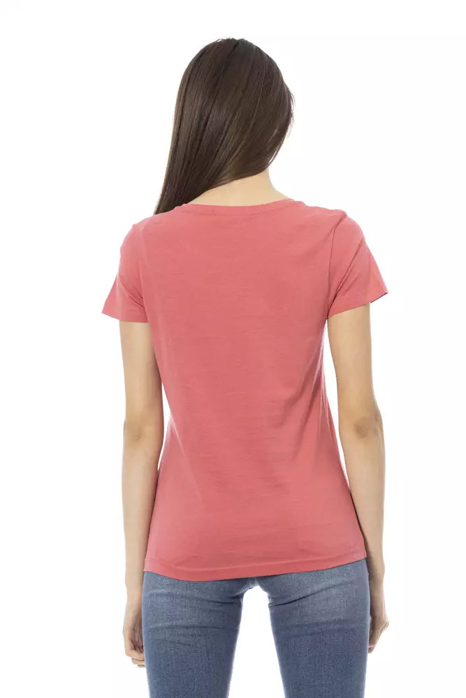 Trussardi Action Top Donna Cotone Rosa