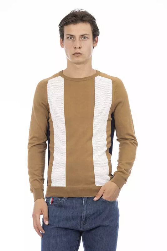 Baldinini Trend Maglione Uomo Cotone Marrone