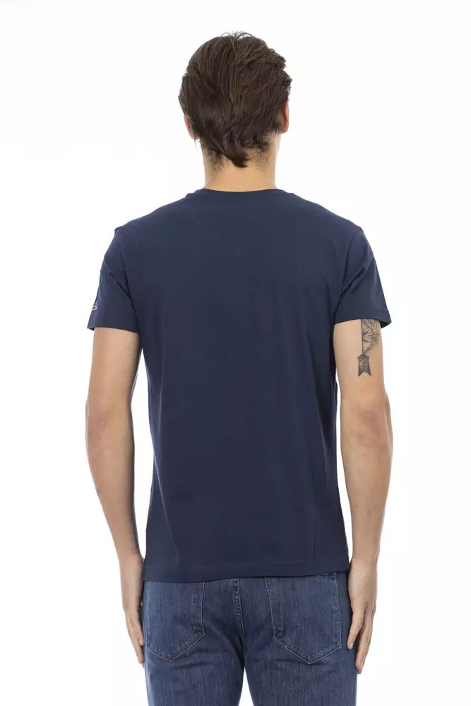 Trussardi Action T-Shirt Uomo Cotone Blu