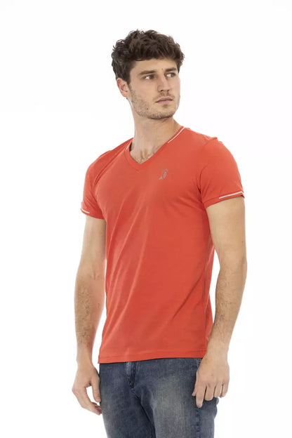 Trussardi Action T-shirt Uomo Cotone Arancione