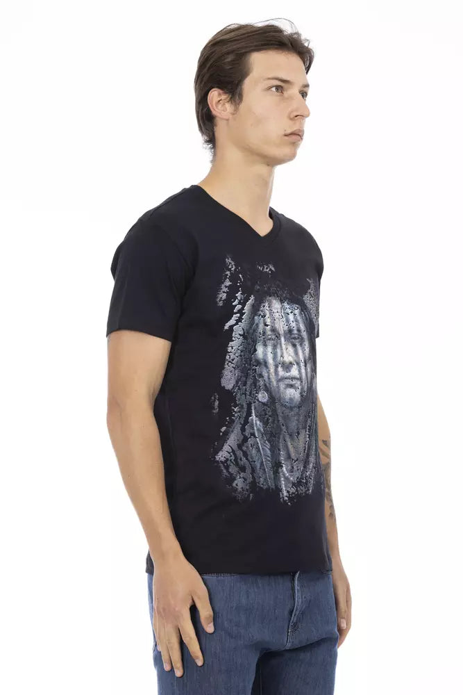 Trussardi Action T-shirt Uomo Cotone Nero