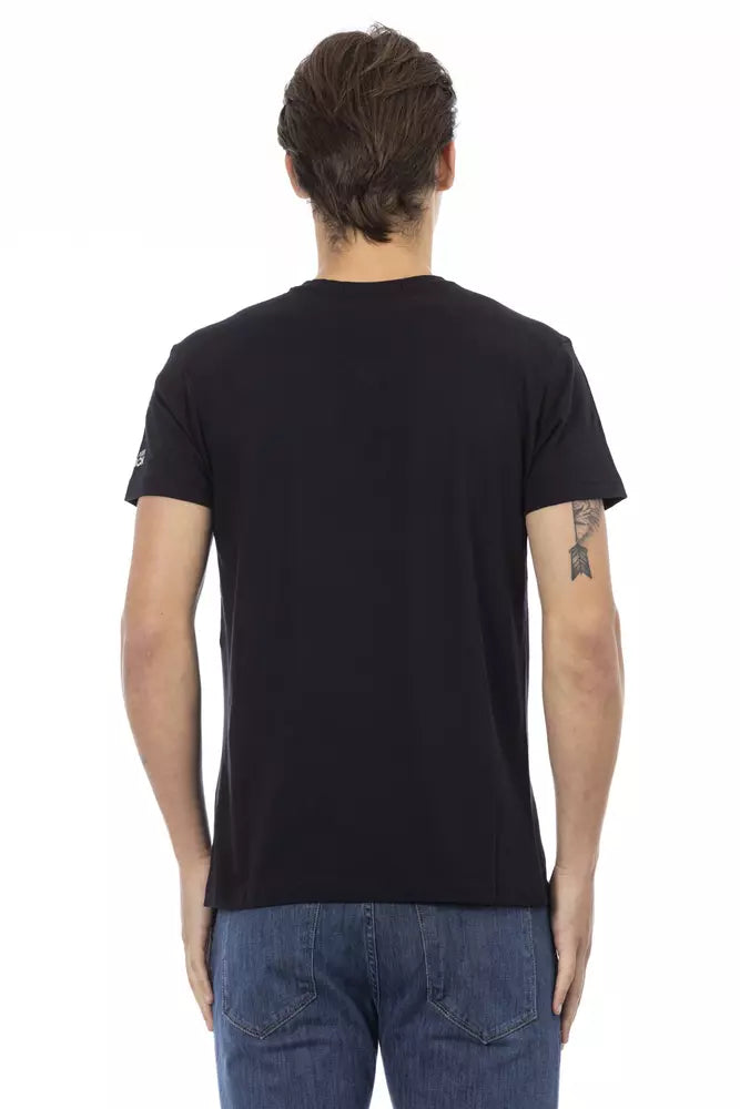 Trussardi Action "T-shirt uomo cotone nero"