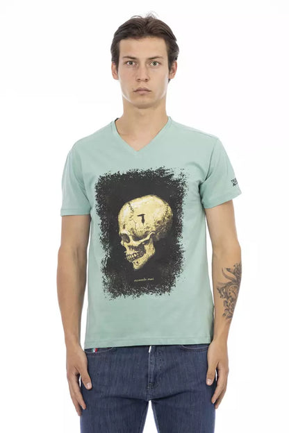 Trussardi Action T-Shirt Uomo Cotone Verde