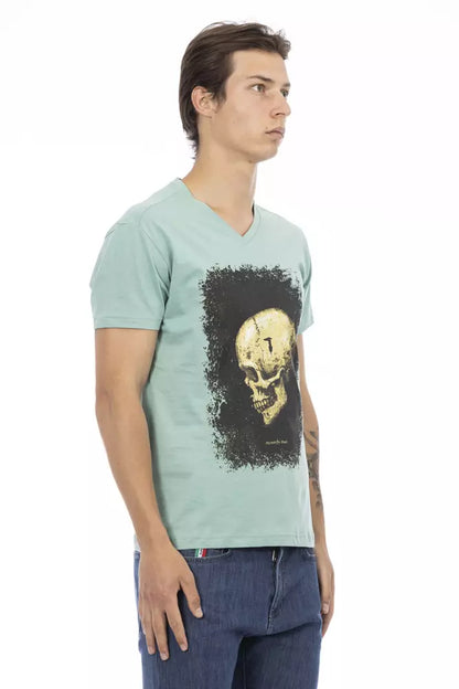 Trussardi Action T-Shirt Uomo Cotone Verde