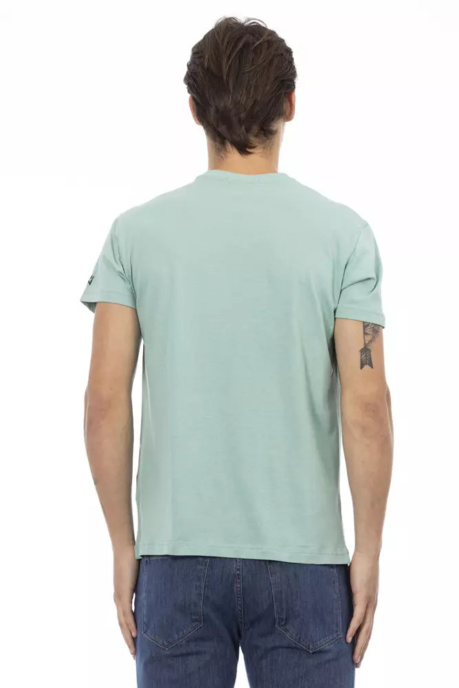 Trussardi Action T-Shirt Uomo Cotone Verde