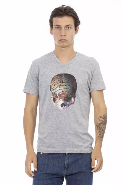 Trussardi Action T-Shirt Uomo Cotone Grigio