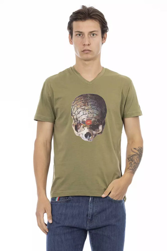 Trussardi Action T-Shirt Uomo Cotone Verde