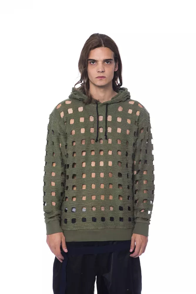 Maglione da uomo in cotone militare Nicolo Tonetto