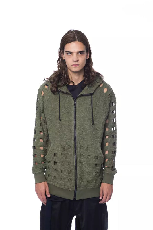 Maglione da uomo in cotone militare Nicolo Tonetto