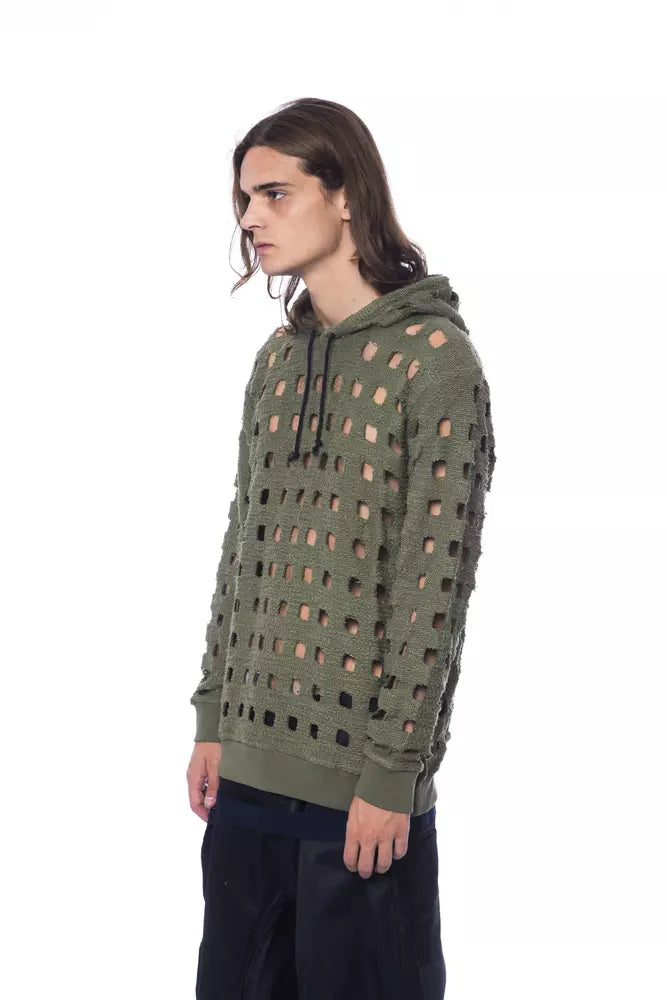 Maglione da uomo in cotone militare Nicolo Tonetto