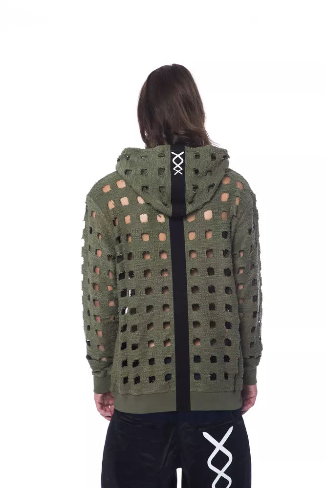 Maglione da uomo in cotone militare Nicolo Tonetto