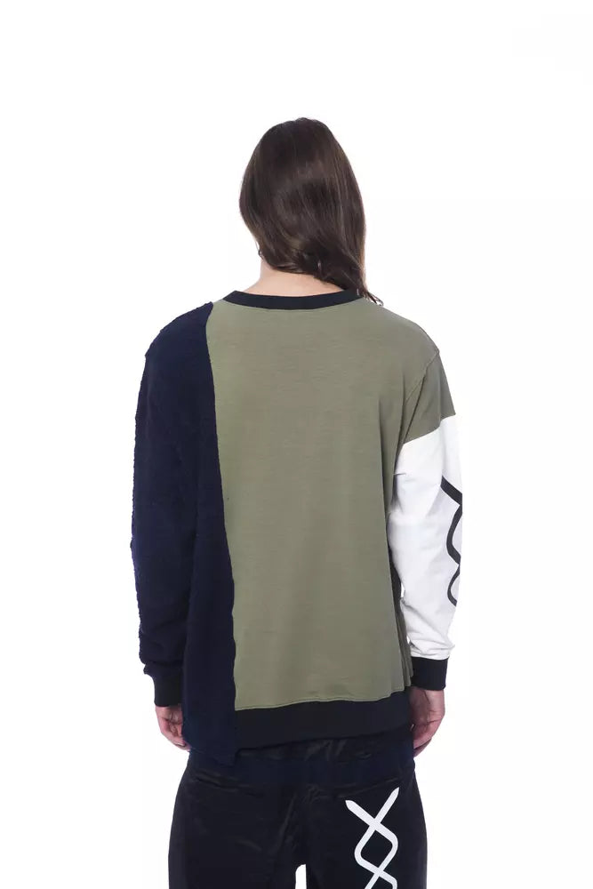 Maglione da uomo in cotone militare Nicolo Tonetto