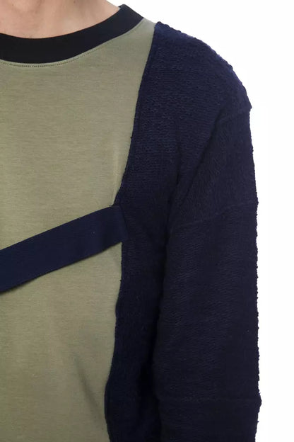 Maglione da uomo in cotone militare Nicolo Tonetto