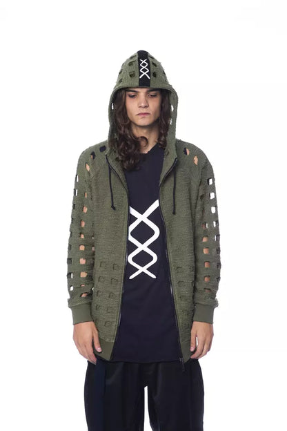 Maglione da uomo in cotone militare Nicolo Tonetto