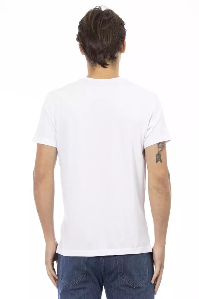 Trussardi Action T-shirt Uomo Cotone Bianco