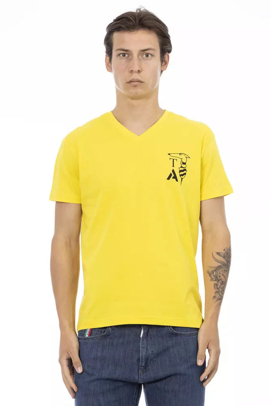 Trussardi Action T-Shirt Uomo Cotone Giallo