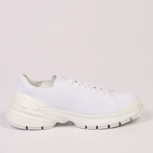 Neil Barrett Sneaker Uomo Tessuto Bianco