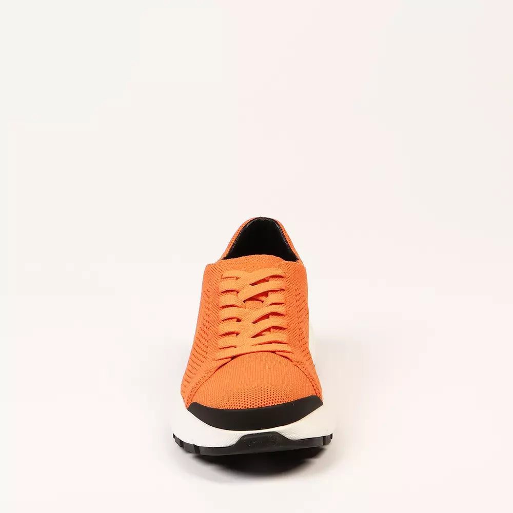 Neil Barrett Sneaker Uomo Tessuto Arancione