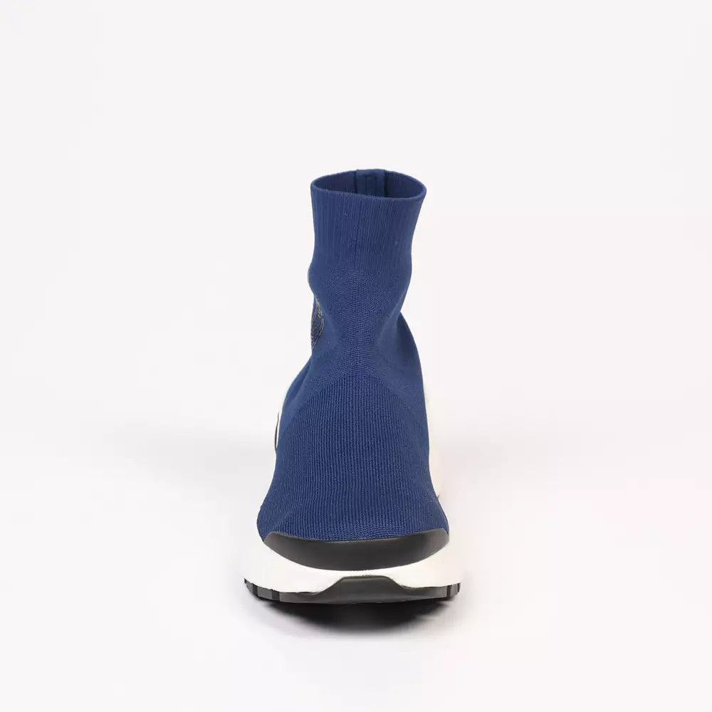 Scarpe da ginnastica Neil Barrett Electric Bolt Sock in blu