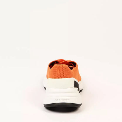 Neil Barrett Sneaker Uomo Tessuto Arancione