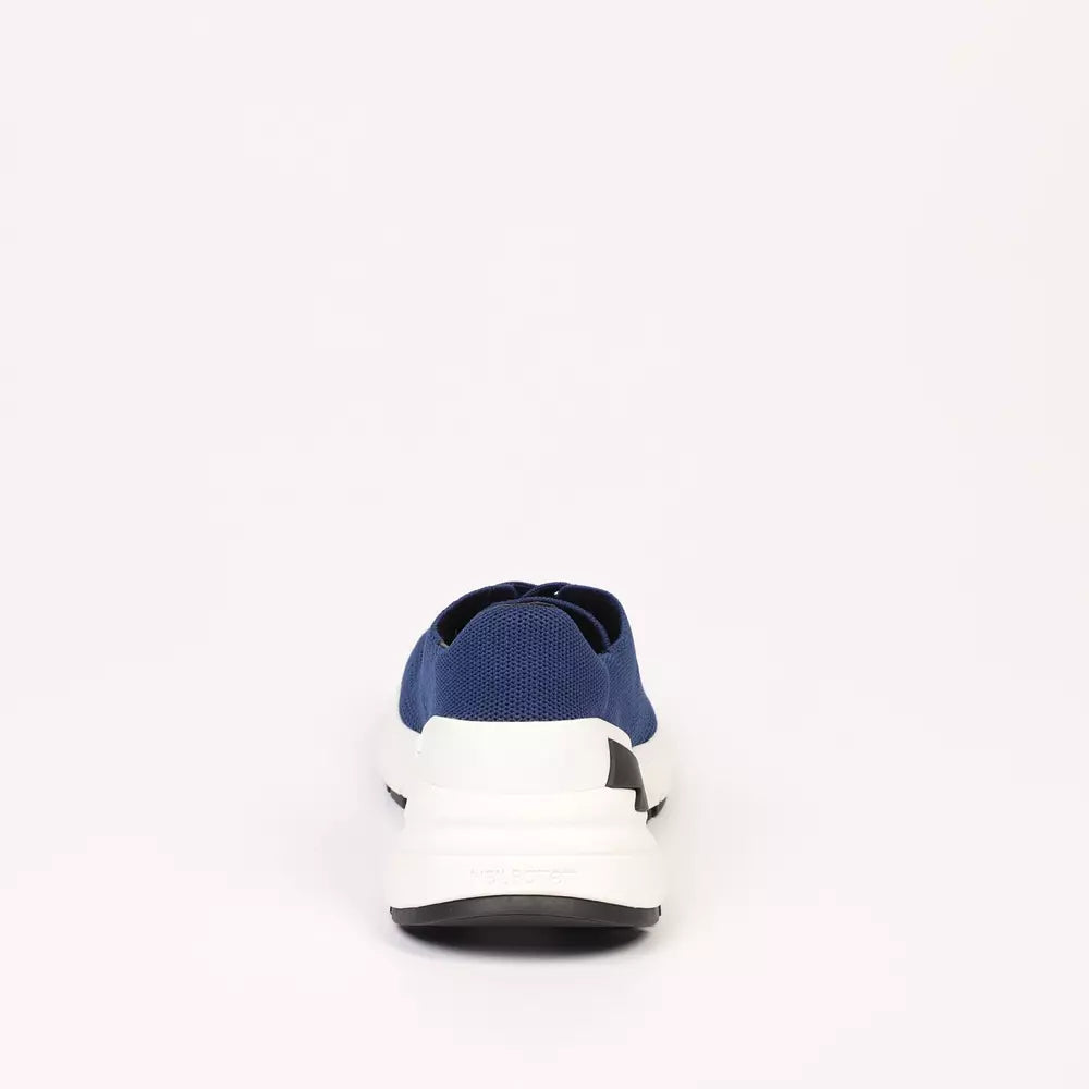 Neil Barrett Sneaker da uomo in tessuto blu