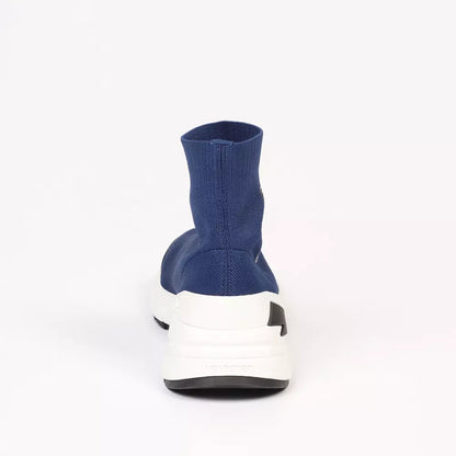 Scarpe da ginnastica Neil Barrett Electric Bolt Sock in blu