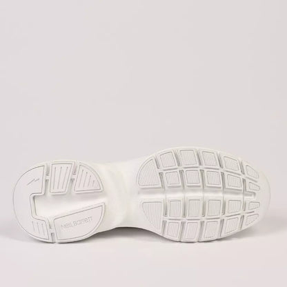 Neil Barrett Sneaker Uomo Tessuto Bianco