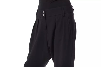 Pantaloni da donna BYBLOS in poliestere nero