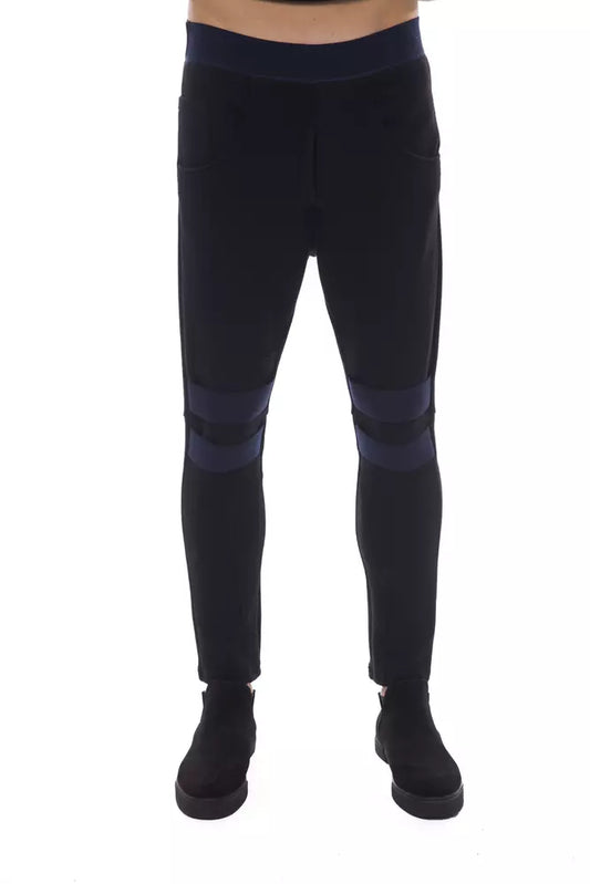 Nicolo Tonetto Black Polyamide Men Pants