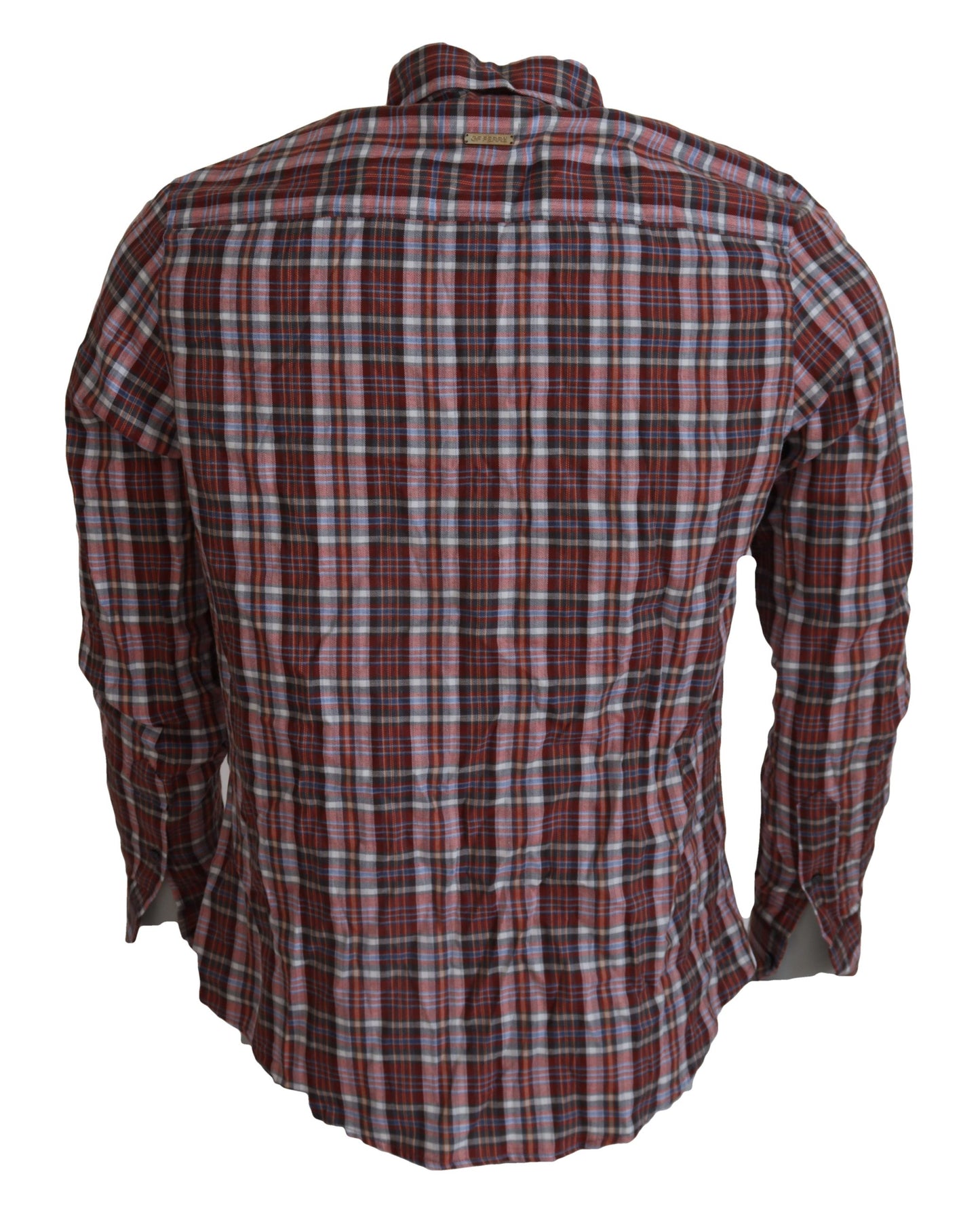 Camicia casual da uomo GF Ferre in cotone multicolore