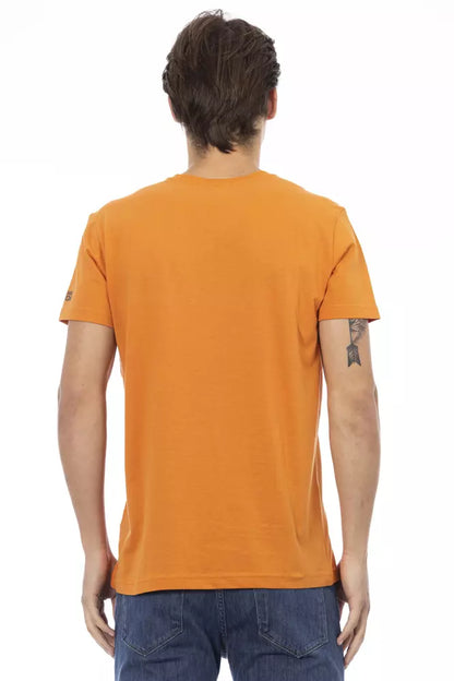 Trussardi Action T-shirt Uomo Cotone Arancione