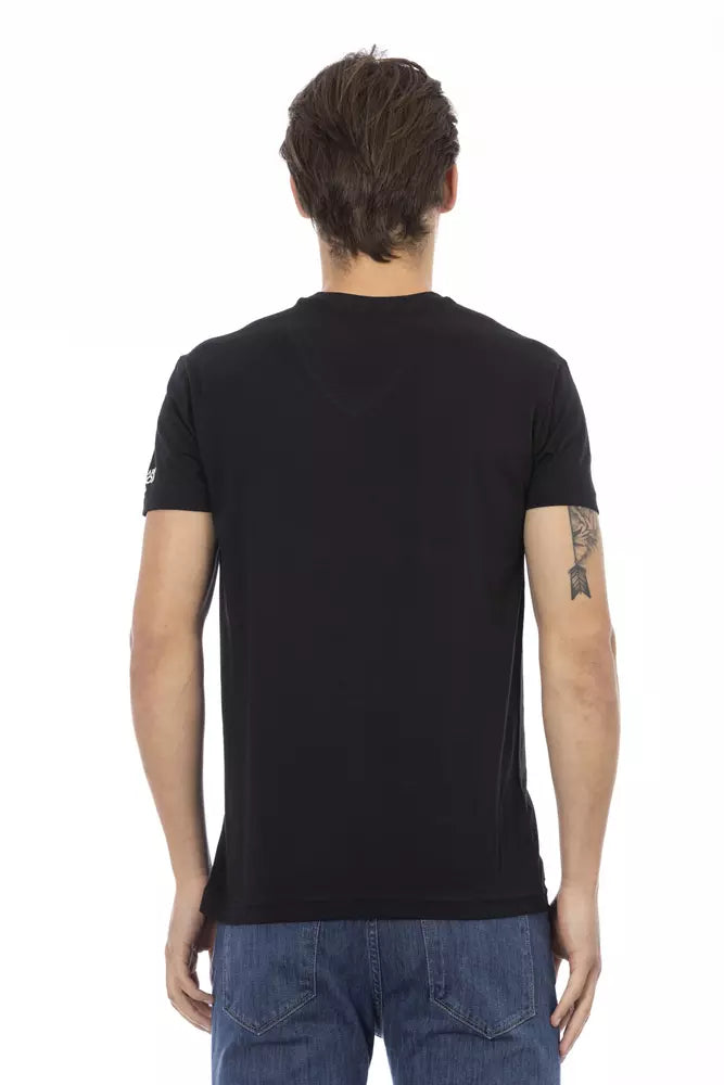 Trussardi Action T-shirt Uomo Cotone Nero