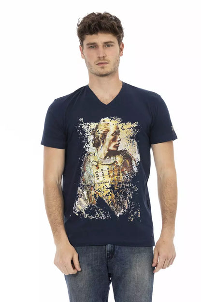 Trussardi Action T-Shirt Uomo Cotone Blu