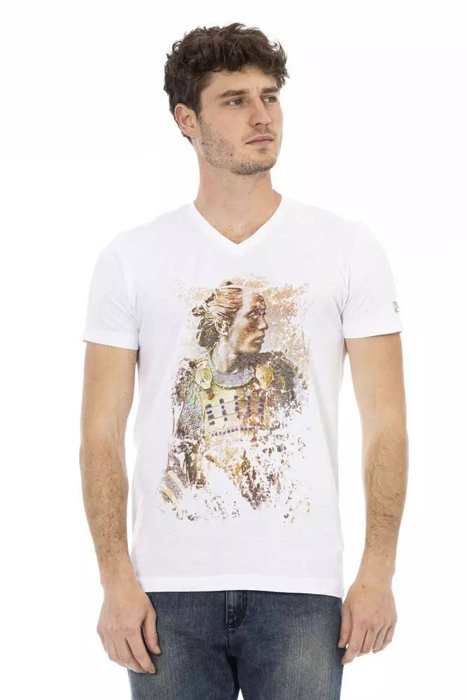 Trussardi Action T-shirt Uomo Cotone Bianco