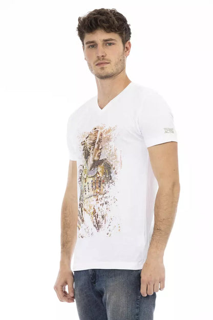 Trussardi Action T-shirt Uomo Cotone Bianco