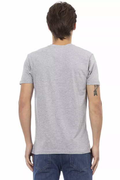 Trussardi Action T-Shirt Uomo Cotone Grigio