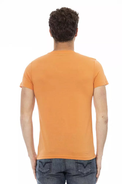 Trussardi Action T-shirt Uomo Cotone Arancione