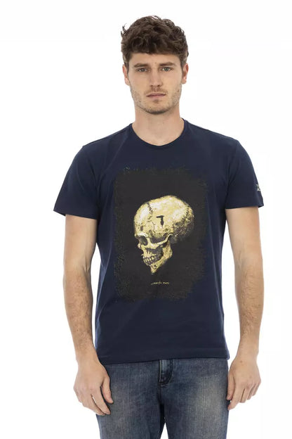 Trussardi Action T-Shirt Uomo Cotone Blu