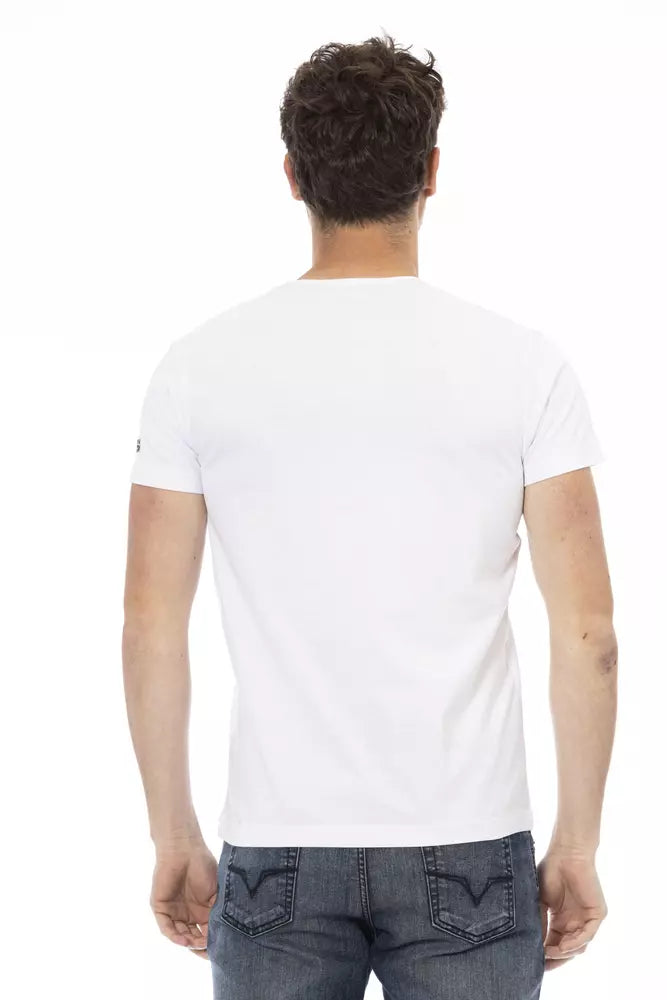 Trussardi Action T-shirt Uomo Cotone Bianco