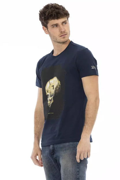 Trussardi Action T-Shirt Uomo Cotone Blu