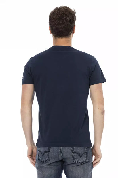 Trussardi Action T-Shirt Uomo Cotone Blu