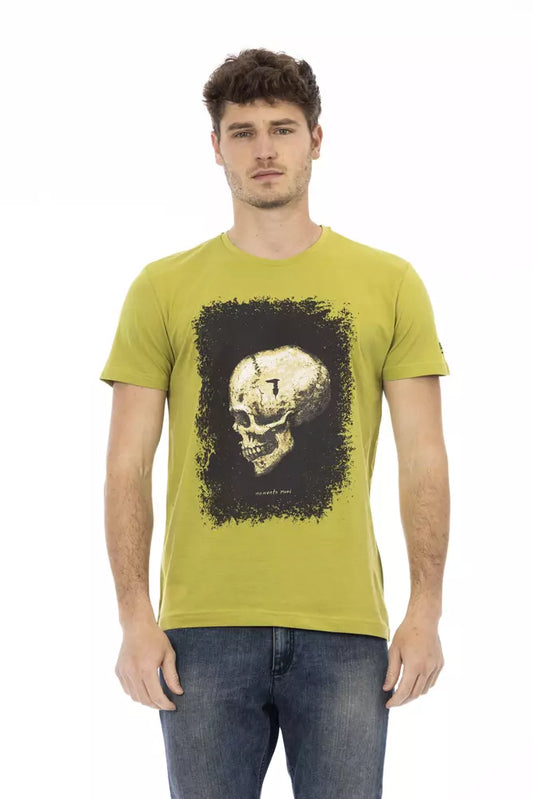 Trussardi Action T-Shirt Uomo Cotone Verde