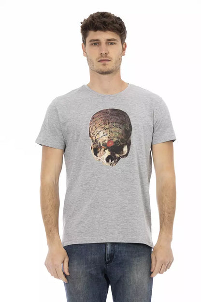 Trussardi Action T-Shirt Uomo Cotone Grigio