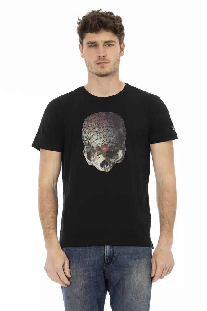 Trussardi Action T-shirt Uomo Cotone Nero