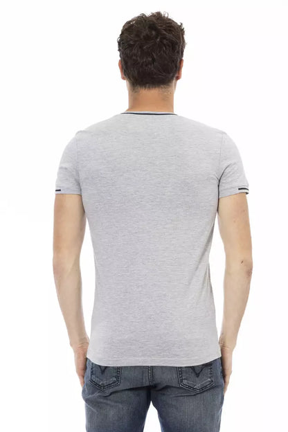 Trussardi Action T-Shirt Uomo Cotone Grigio