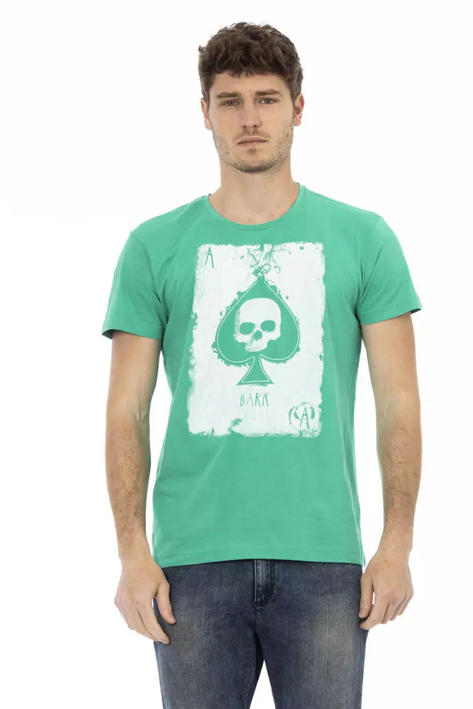 Trussardi Action T-Shirt Uomo Cotone Verde