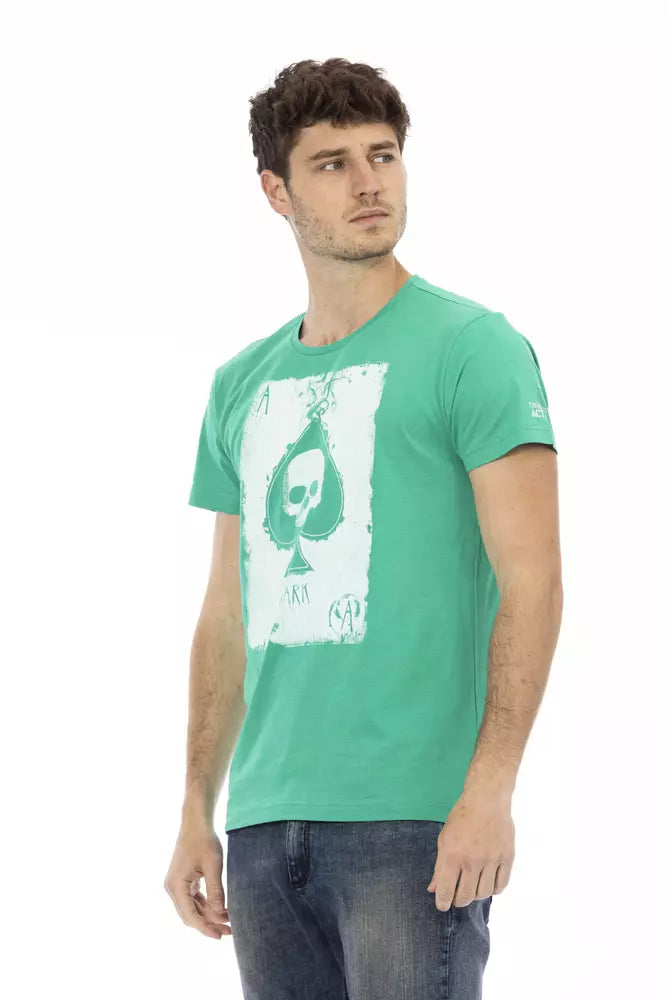 Trussardi Action T-Shirt Uomo Cotone Verde