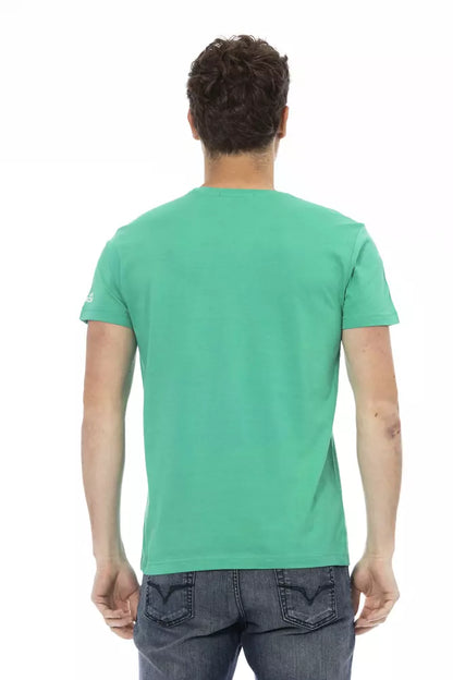 Trussardi Action T-Shirt Uomo Cotone Verde