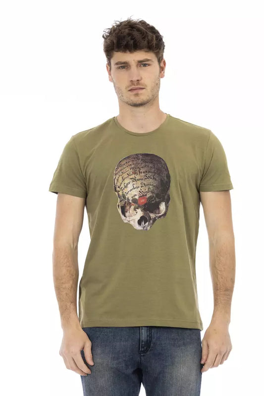 Trussardi Action T-Shirt Uomo Cotone Verde